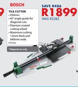 Bosch Tile Cutter