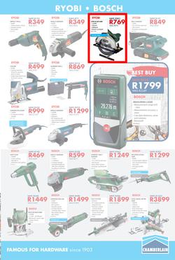 Chamberlains : Holiday Hardware (20 July - 5 Aug 2018), page 3