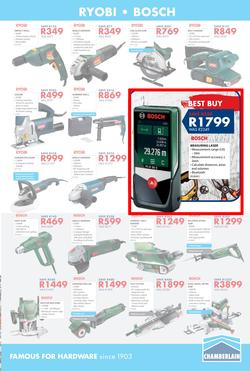 Chamberlains : Holiday Hardware (20 July - 5 Aug 2018), page 3