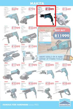 Chamberlains : Holiday Hardware (20 July - 5 Aug 2018), page 5