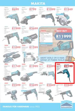 Chamberlains : Holiday Hardware (20 July - 5 Aug 2018), page 5