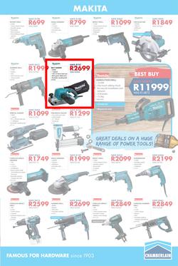 Chamberlains : Holiday Hardware (20 July - 5 Aug 2018), page 5