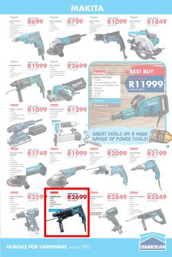 Chamberlains : Holiday Hardware (20 July - 5 Aug 2018), page 5