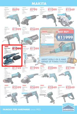 Chamberlains : Holiday Hardware (20 July - 5 Aug 2018), page 5