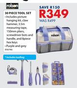 Rolson 30 Piece Tool Set