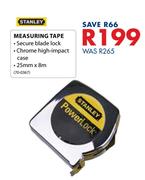 Stanley Measuring Tape
