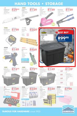 Chamberlains : Holiday Hardware (20 July - 5 Aug 2018), page 7