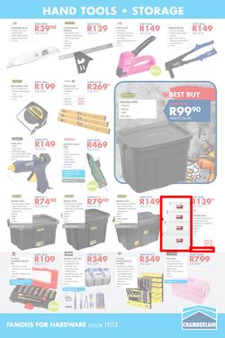 Chamberlains : Holiday Hardware (20 July - 5 Aug 2018), page 7