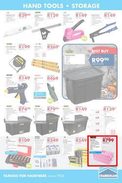 Chamberlains : Holiday Hardware (20 July - 5 Aug 2018), page 7