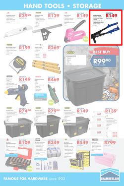 Chamberlains : Holiday Hardware (20 July - 5 Aug 2018), page 7
