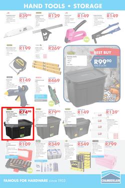 Chamberlains : Holiday Hardware (20 July - 5 Aug 2018), page 7