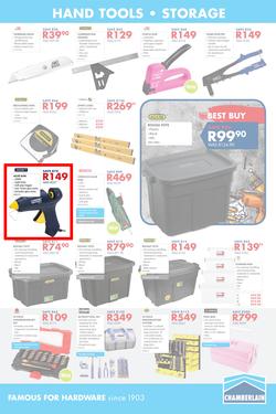 Chamberlains : Holiday Hardware (20 July - 5 Aug 2018), page 7