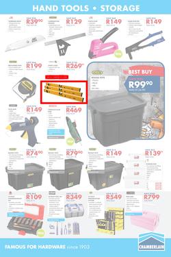 Chamberlains : Holiday Hardware (20 July - 5 Aug 2018), page 7