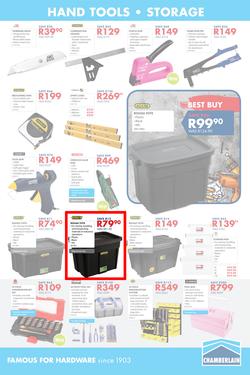 Chamberlains : Holiday Hardware (20 July - 5 Aug 2018), page 7