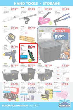 Chamberlains : Holiday Hardware (20 July - 5 Aug 2018), page 7