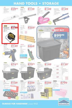 Chamberlains : Holiday Hardware (20 July - 5 Aug 2018), page 7