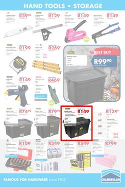 Chamberlains : Holiday Hardware (20 July - 5 Aug 2018), page 7