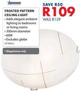 Bright Star Frosted Pattern Ceiling Light
