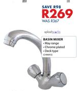 Splash Works Basin Mixer