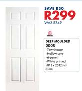 Doortec Deep Moulded Door-813 x 2032mm