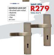 Edge Georgio Lock Set