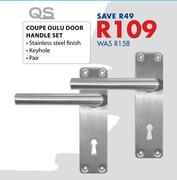 QS Couple Oulu Door Handle Set