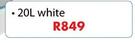 Plascon Polvin White-20Ltr