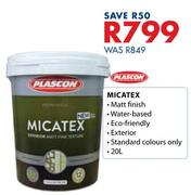 Plascon Micatex-20Ltr