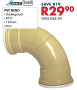 Marley 110mm PVC Bend
