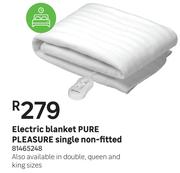 Pure pleasure new arrivals electric blanket makro
