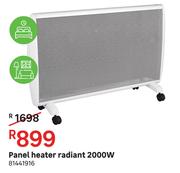 Radiant 2000W Panel Heater