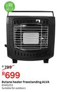 Alva Freestanding Butane Heater