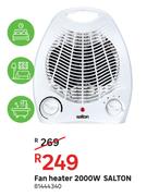 Salton 2000W Fan Heater