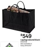 Log Bag Natured Black