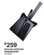 Megamaster Dust Pan And Brush 81475800