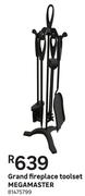 Megamaster Grand Fireplace Toolset 81475799