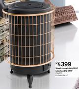 Panadero Wood Stove Salamandra 9KW 81443131