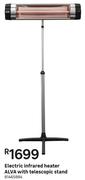 Alva Electric Infrared Heater With Telescopic Stand 81465884