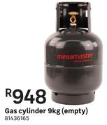 Megamaster Gas Cylinder 9Kg (empty) 81436165