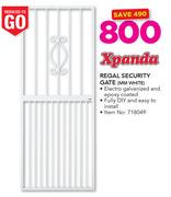 Xpanda Regal Security Gate MM WHITE