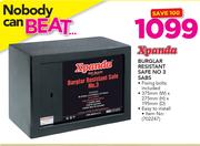 Xpanda Burglar Resistant Safe No 3 SABS