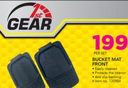 1st gear Bucket Mat Rear-Per Set