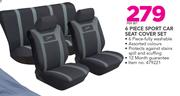 Stingray 6 Piece Sport Car Seat Cover Set-per Set