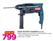 Ryobi 500W Rotary Hammer ED-500