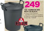 Bigjim 120Ltr Garbage Bin