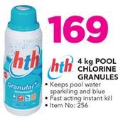 HTH Pool Chlorine Granules-4Kg