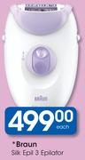 Braun Silk Epil 3 Epilator