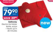 Safeway Electric Hot Water Bottle JA3324