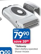 Safeway Men's Battery Operated Shaver(PIA2606)