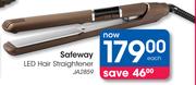 Safeway LED Hair Straightener JA2859